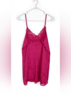 Vintage Colesce Collection Lingerie Red lace Camisole Size‎ Medium